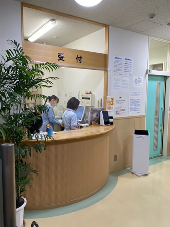 医療法人 尾﨑医院内科　受付